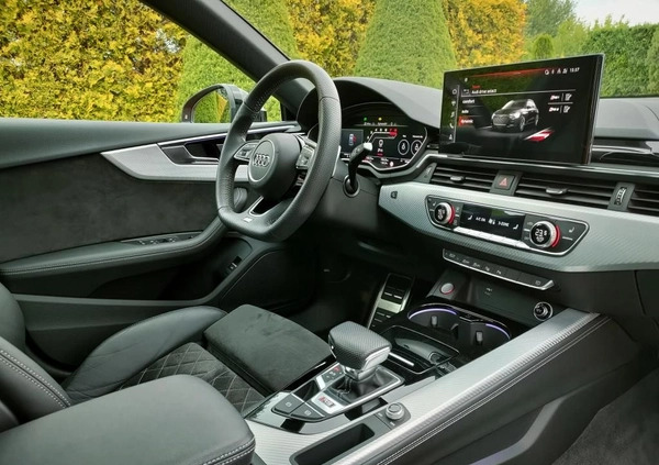 Audi RS5 cena 329900 przebieg: 16000, rok produkcji 2020 z Miastko małe 781